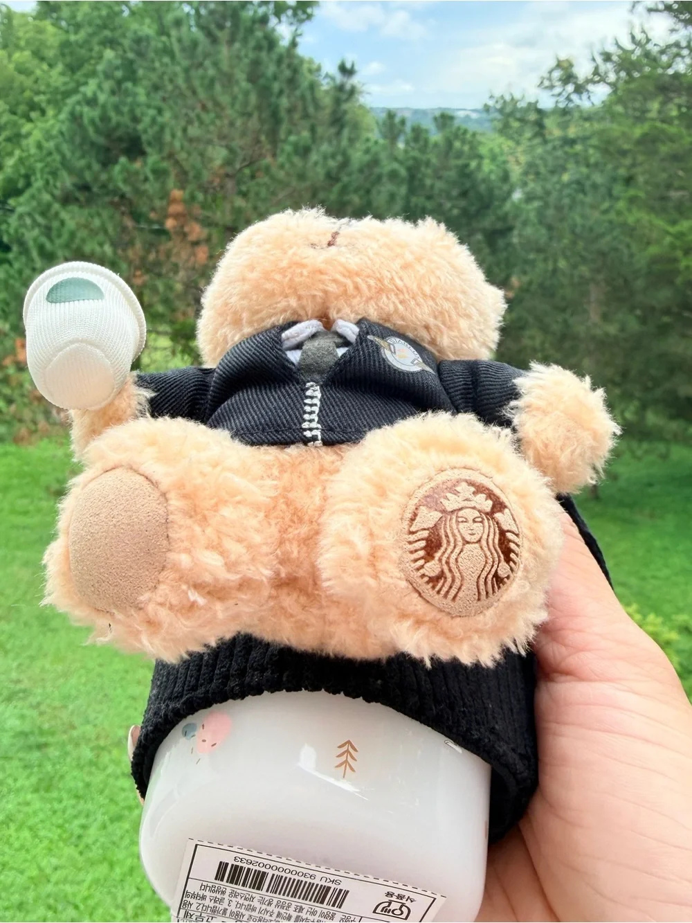 Rare Starbucks x STARLUX Collaboration exclusive pilot Bearista cup carrier